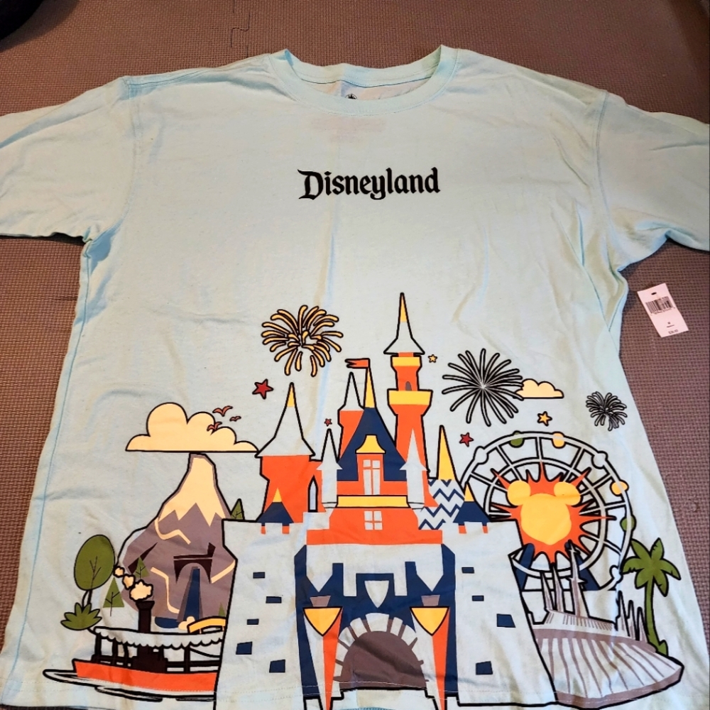 Disneyland blue shirt